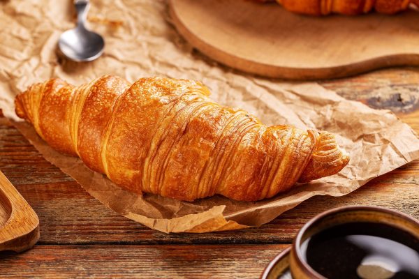 croissant vegan cu unt de caju